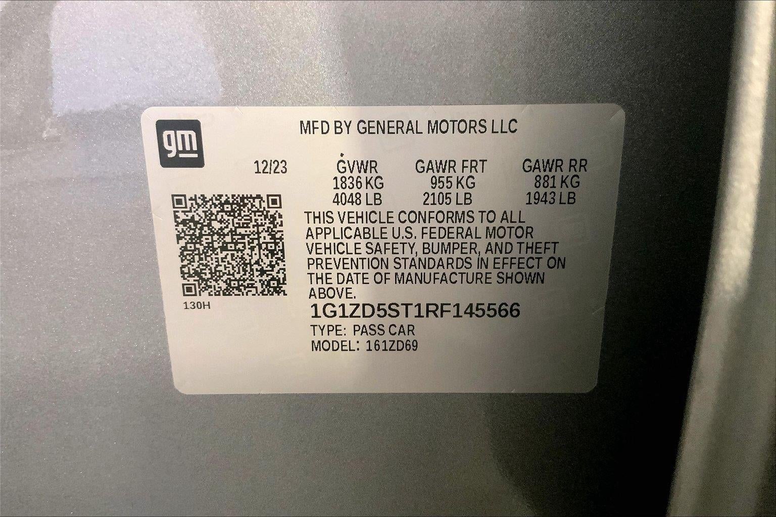 2024 Chevrolet Malibu 1LT
