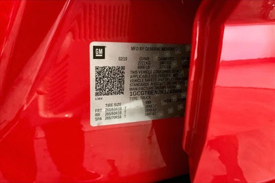 2019 Chevrolet Colorado 4WD Work Truck