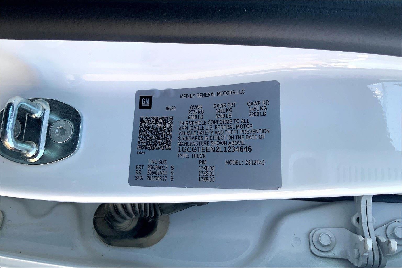 2020 Chevrolet Colorado ZR2