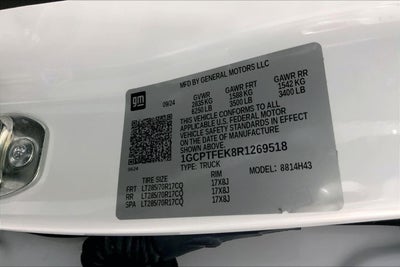 2024 Chevrolet Colorado ZR2