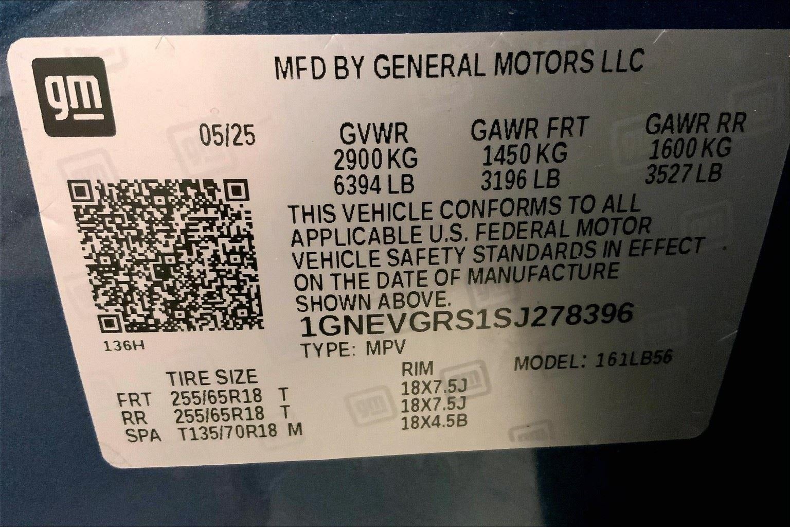 2025 Chevrolet Traverse LT