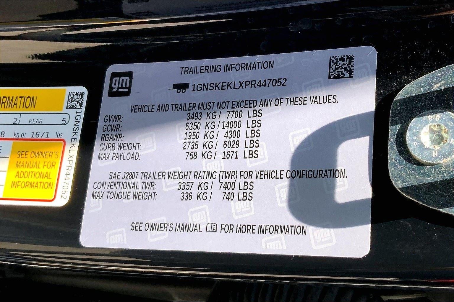 2023 Chevrolet Suburban RST