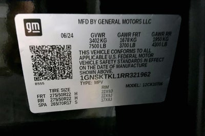 2024 Chevrolet Tahoe High Country