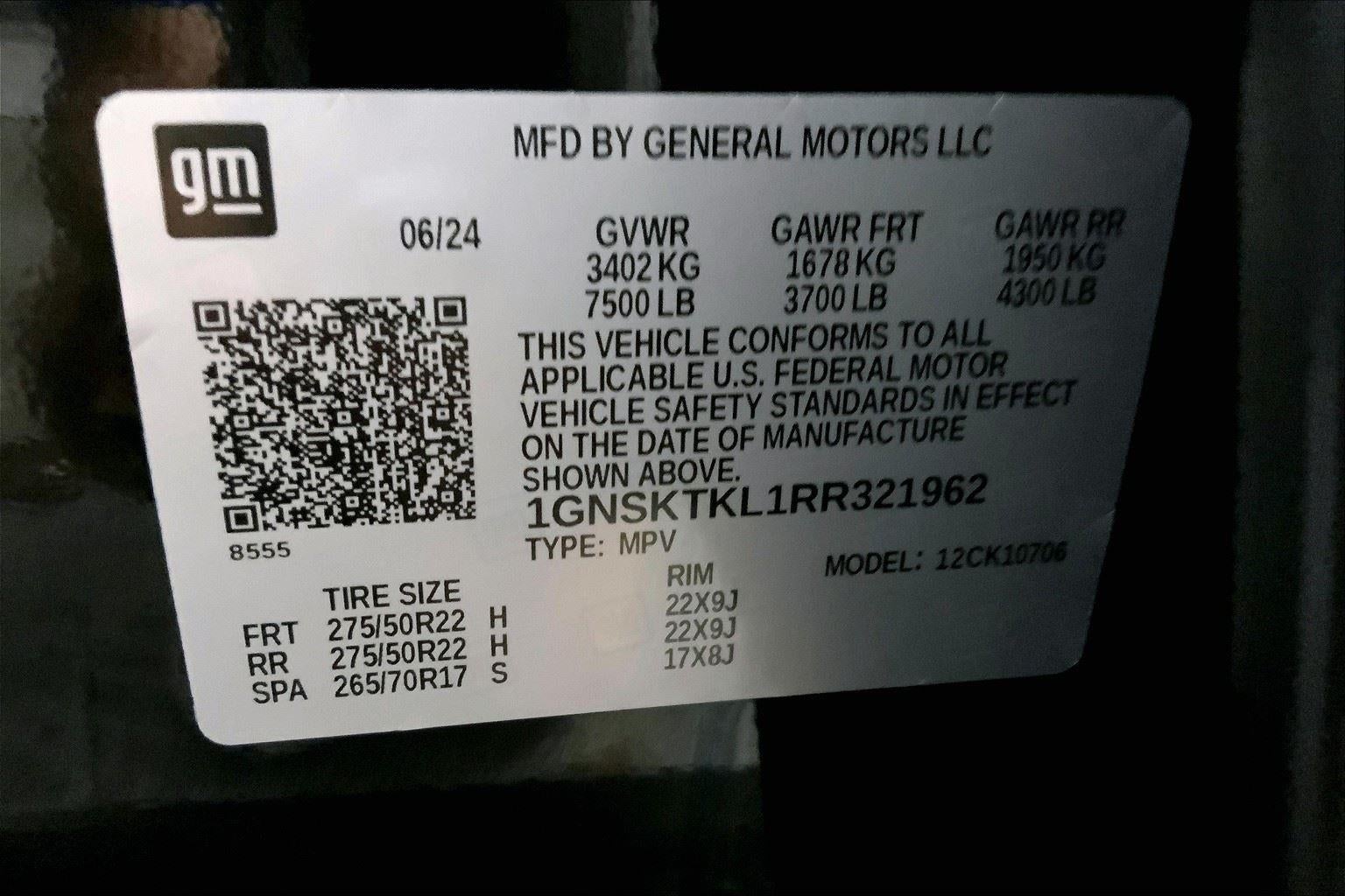 2024 Chevrolet Tahoe High Country