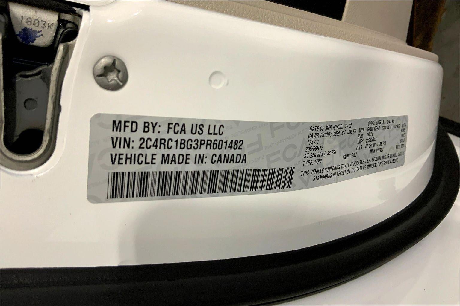 2023 Chrysler Pacifica Touring L