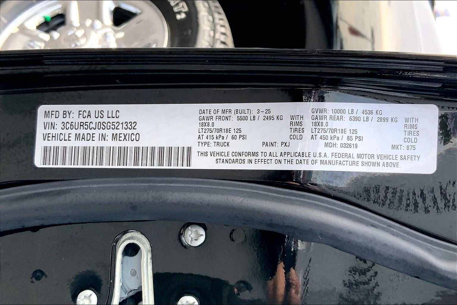 2025 RAM 2500 Tradesman