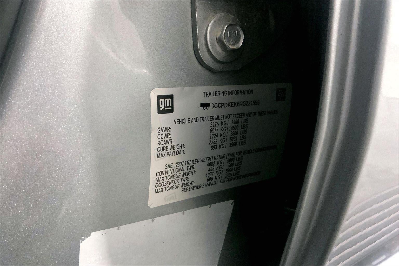 2024 Chevrolet Silverado 1500 LT (2FL)