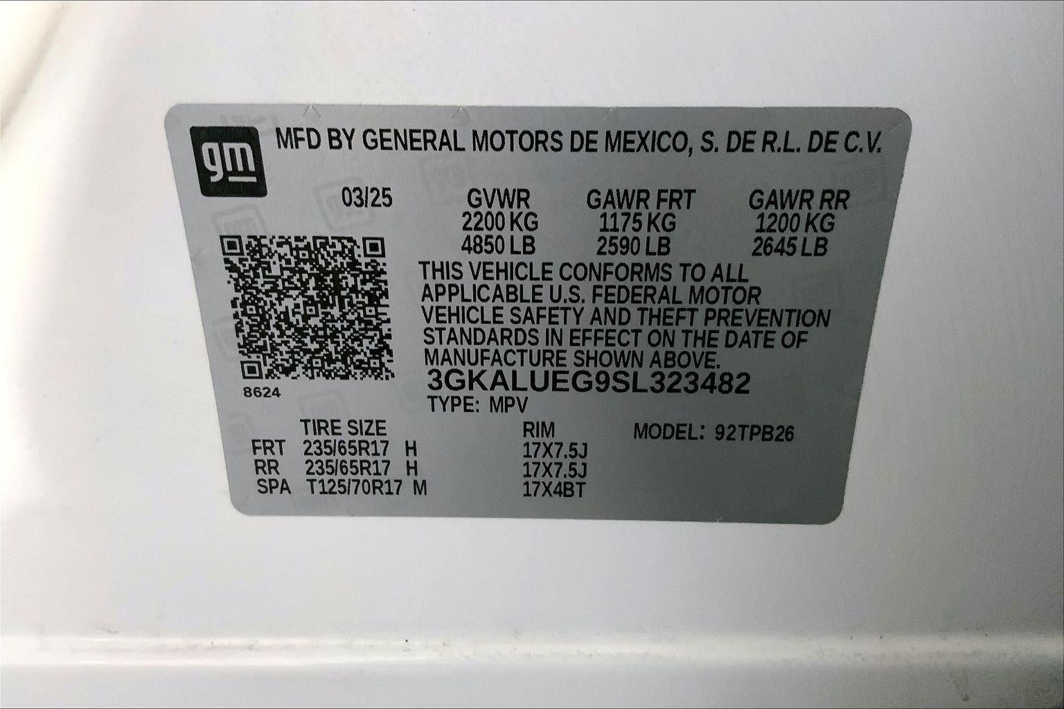 2025 GMC Terrain Elevation