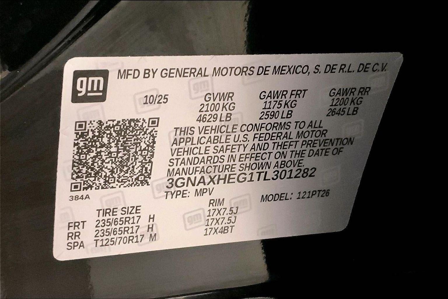 2026 Chevrolet Equinox LT