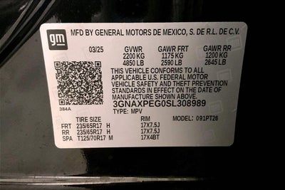 2025 Chevrolet Equinox LT