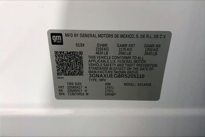 2024 Chevrolet Equinox LT