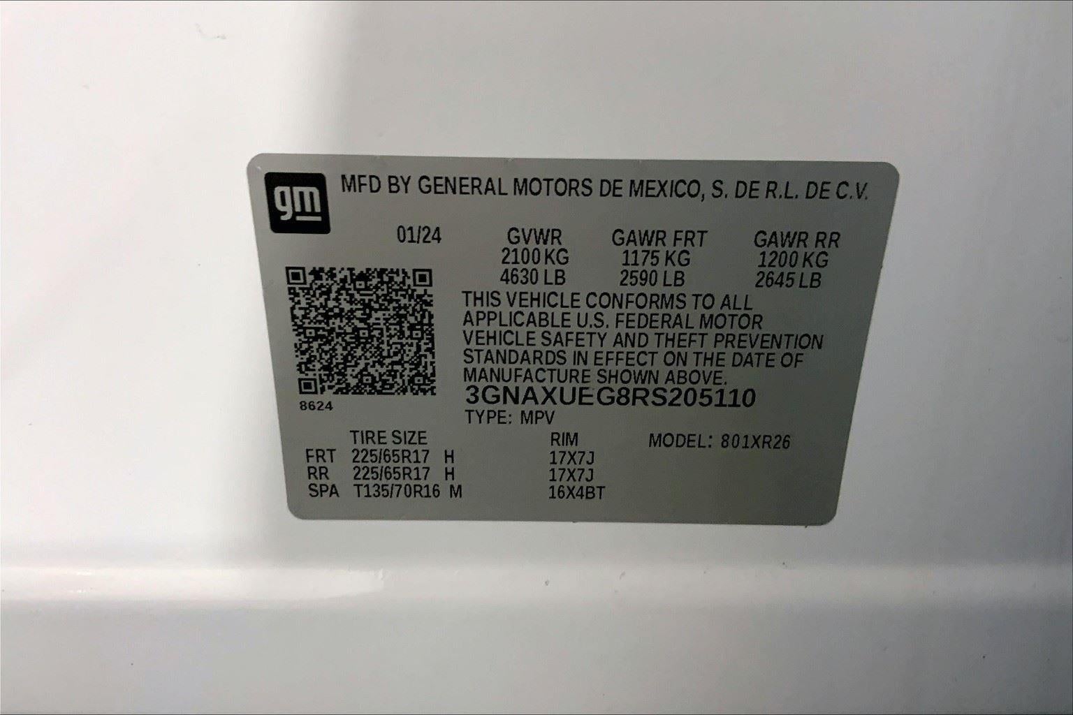 2024 Chevrolet Equinox LT