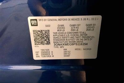 2023 Chevrolet Equinox RS