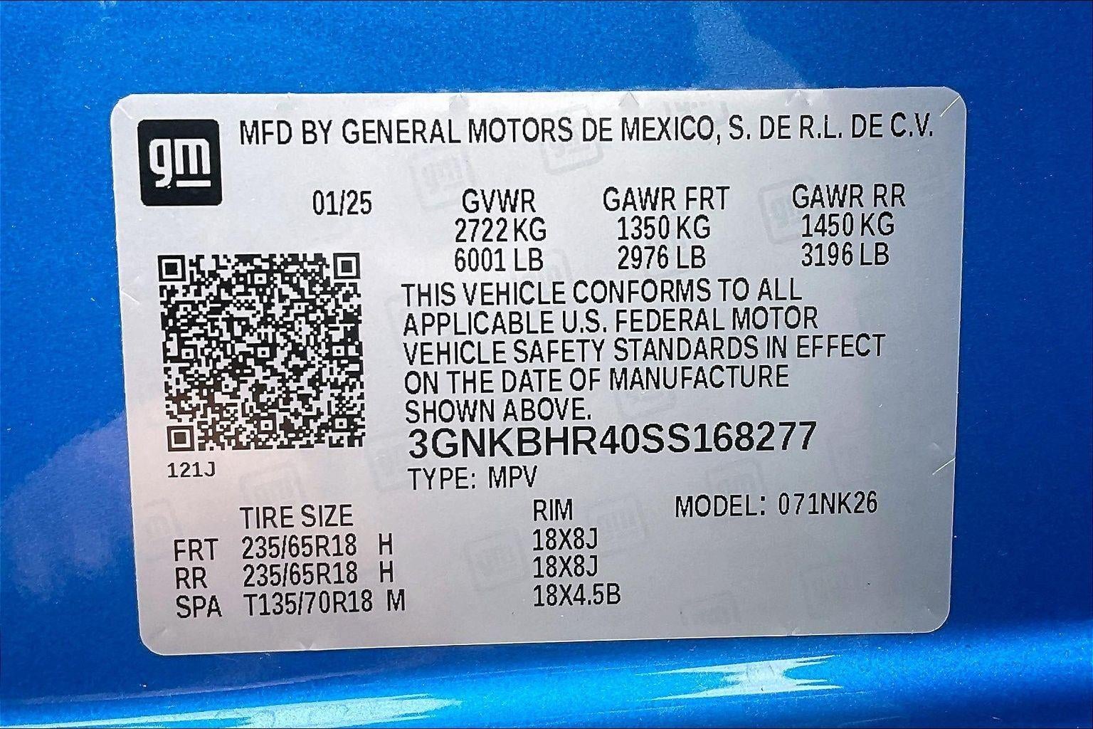 2025 Chevrolet Blazer 2LT