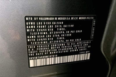 2024 Volkswagen Tiguan SE