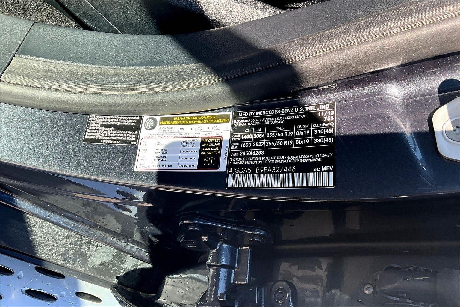 2014 Mercedes-Benz M-Class ML 350