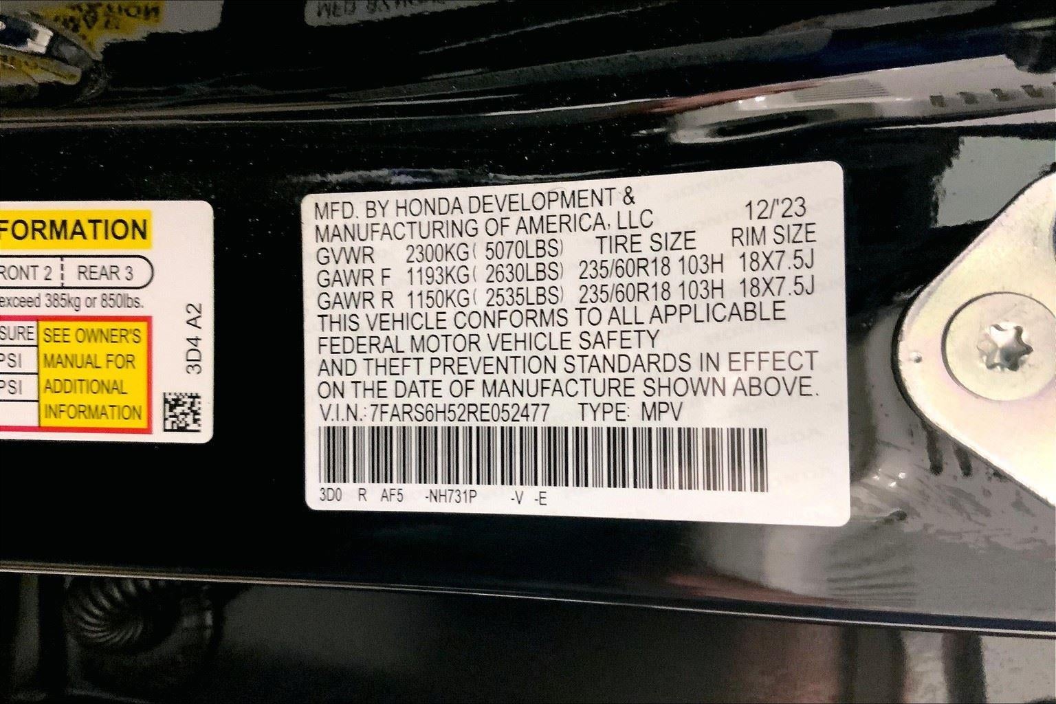 2024 Honda CR-V Hybrid Sport