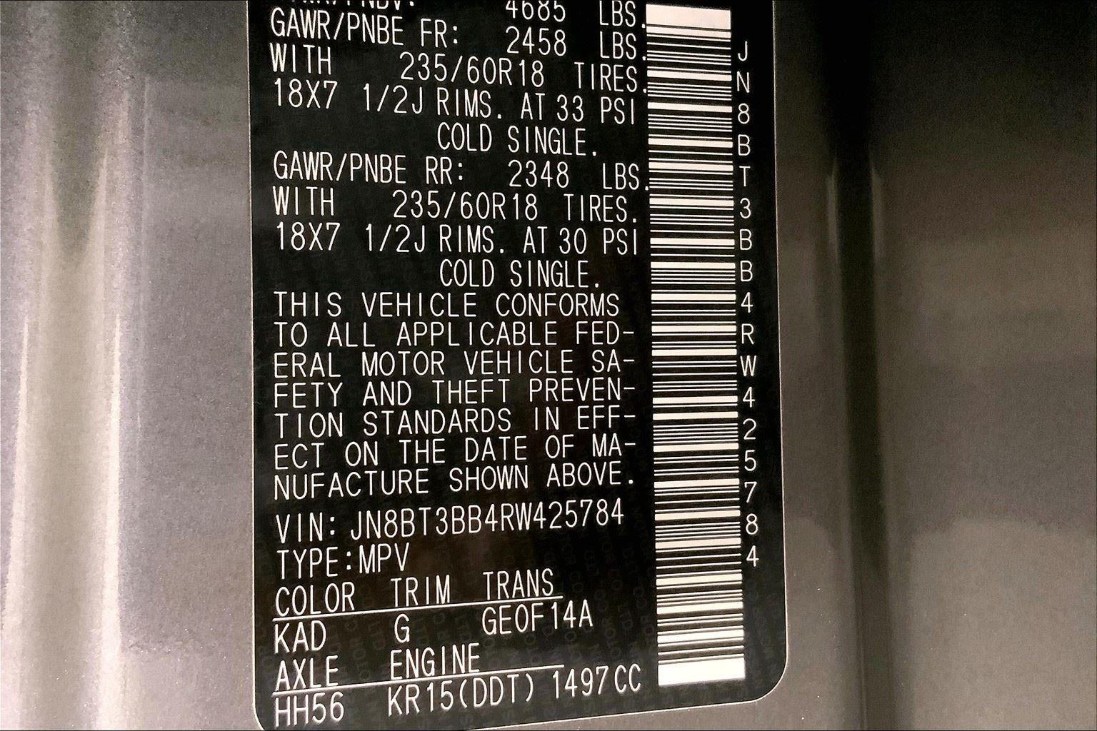 2024 Nissan Rogue SV