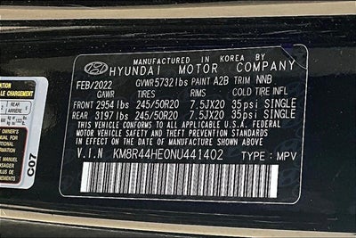 2022 Hyundai Palisade SEL