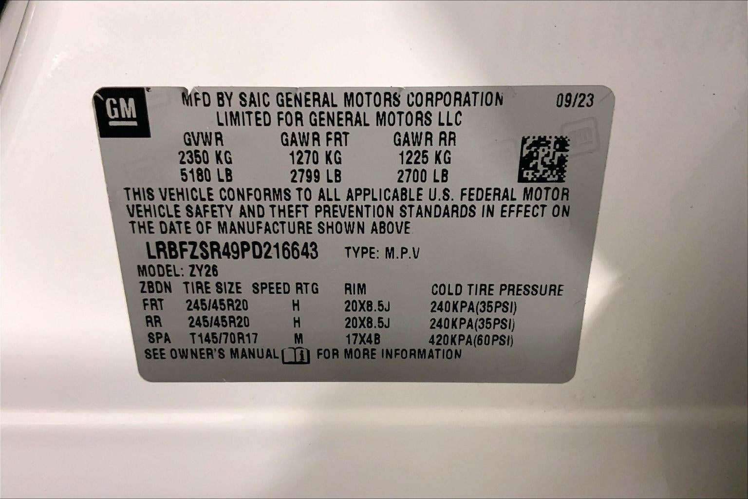 2023 Buick Envision Avenir