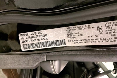 2023 Jeep Grand Cherokee L Laredo
