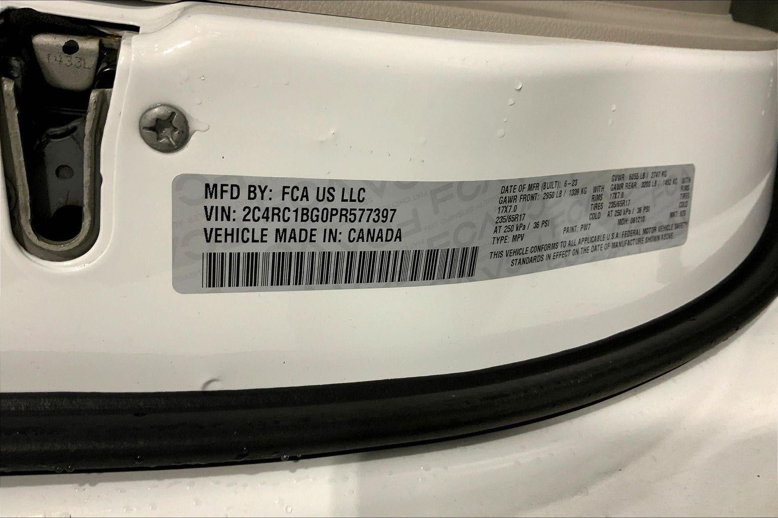 2023 Chrysler Pacifica Touring L