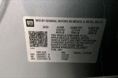 2026 Chevrolet Equinox FWD LT