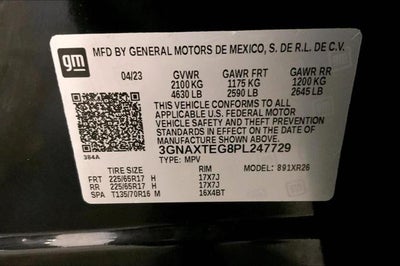 2023 Chevrolet Equinox AWD 2FL