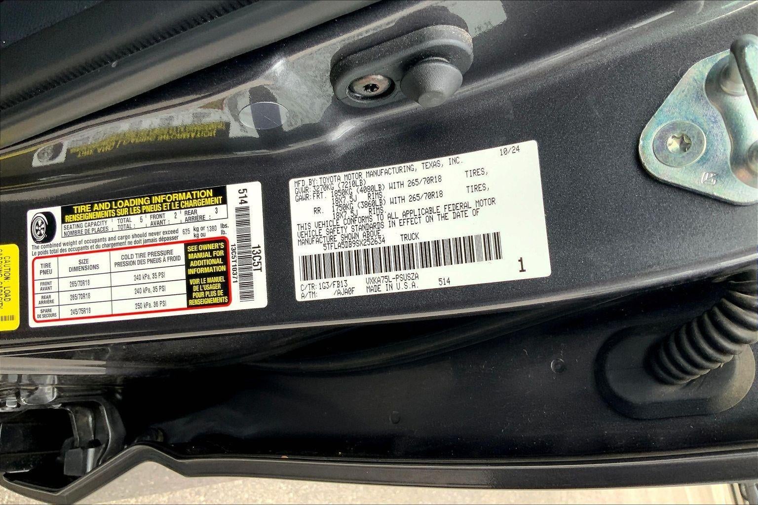 2025 Toyota Tundra SR5