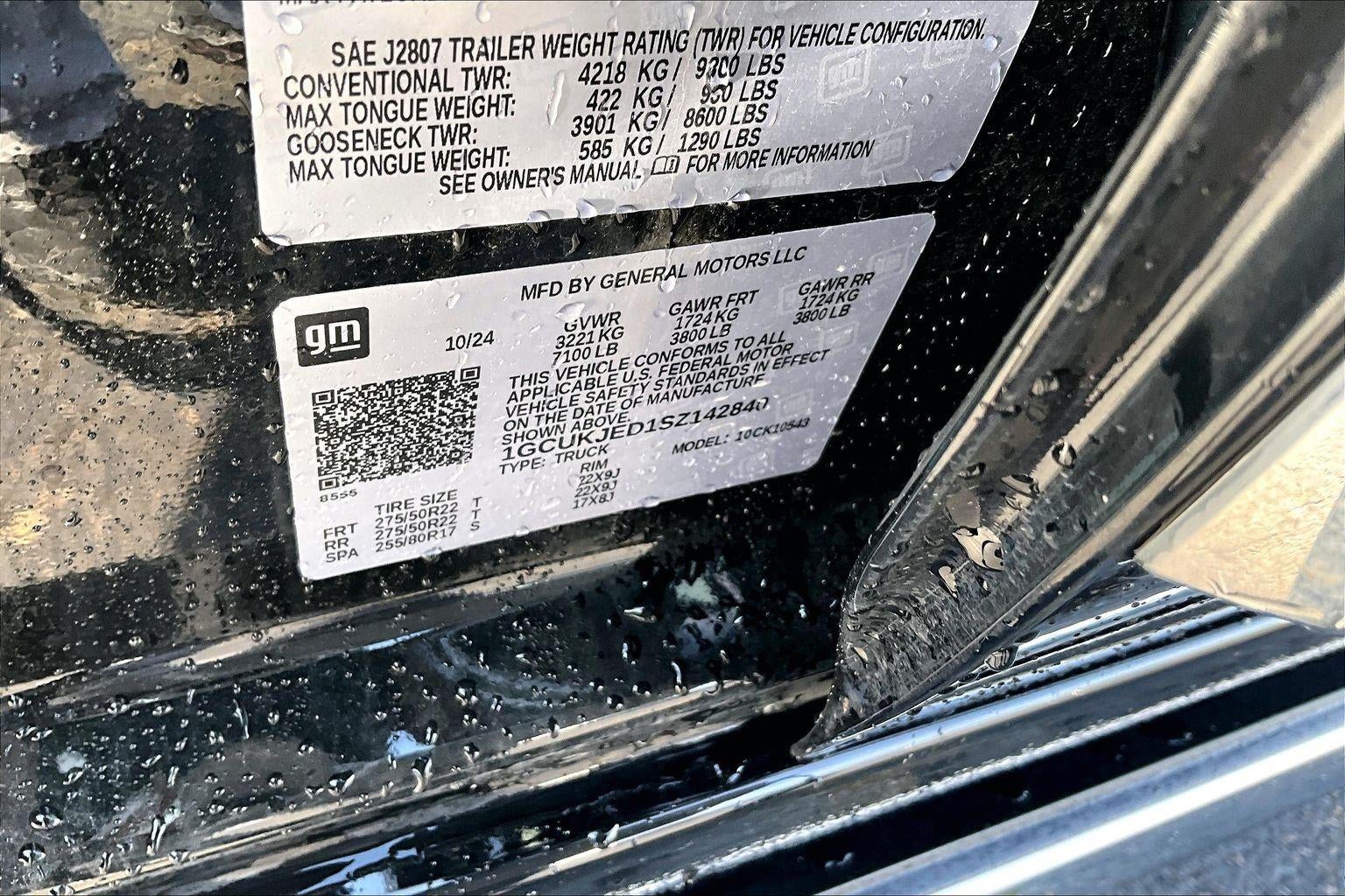 2025 Chevrolet Silverado 1500 High Country