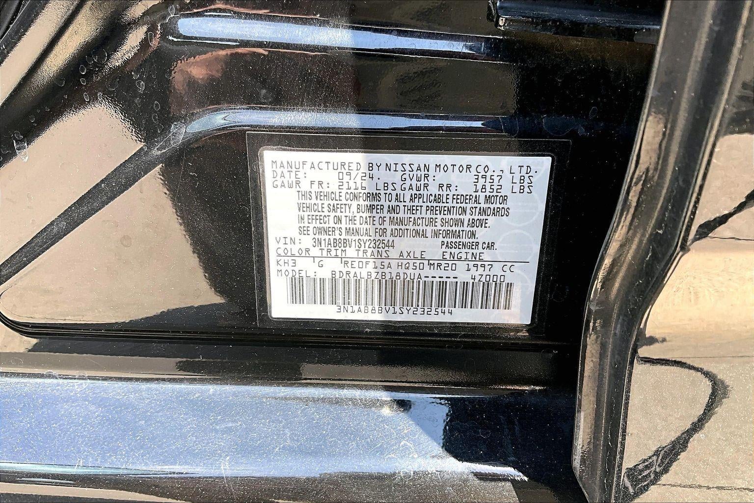 2025 Nissan Sentra S