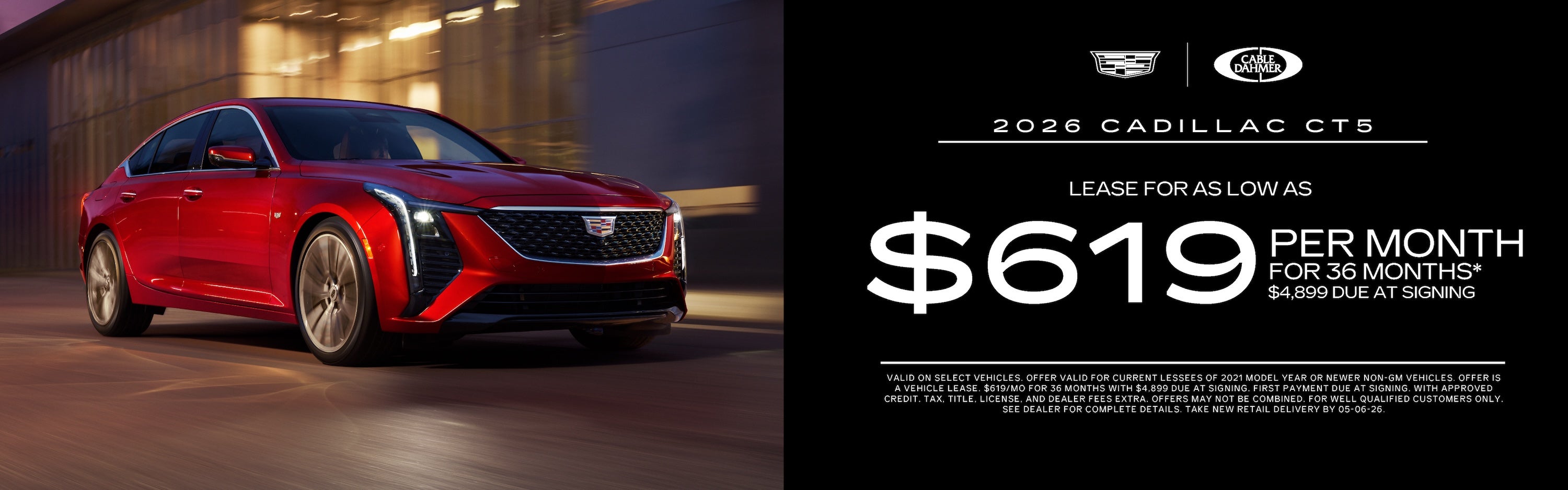 Lease for as low as $619/mo for 36 months with $4,899 due at